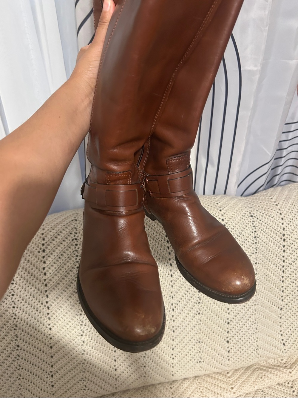 Tory Burch Derby Riding Boot - Picture 15 of 15